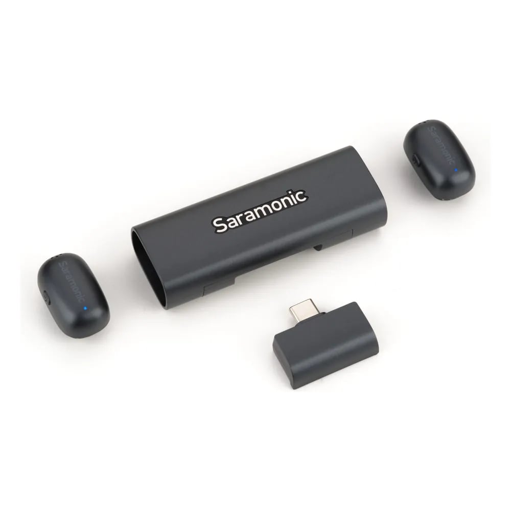 Saramonic Air SE-01 – Micrófono Inalámbrico para Celular USB-C, Doble, con Estuche de Carga - Variante en LEMM DJ Store