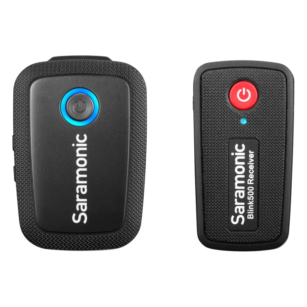 Saramonic Blink500 B1 – Micrófono Lavalier Inalámbrico con Receptor 3,5 mm para Cámara y Celular (1 Persona) - Variante - Vis