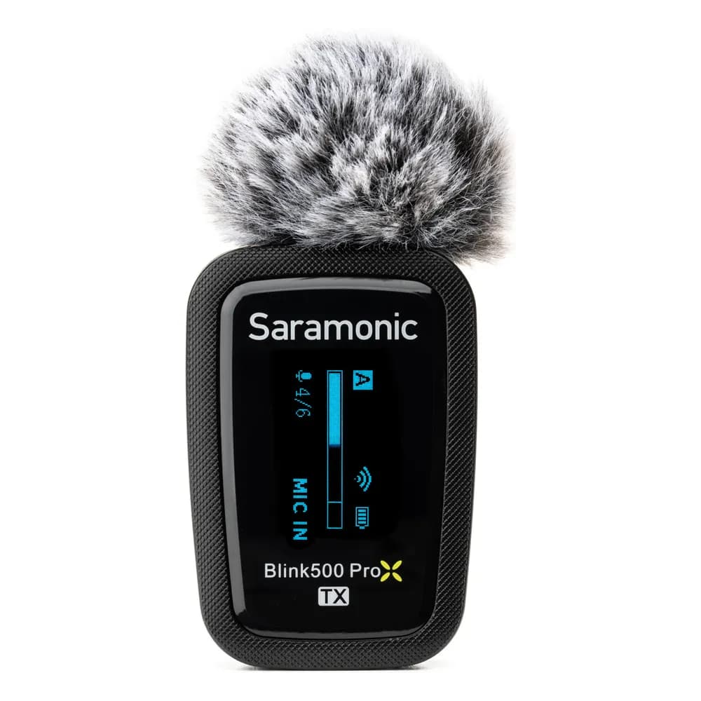 Saramonic Blink500 ProX B1 – Micrófono Lavalier Inalámbrico para Cámara, Receptor 3,5 mm (1 Persona)