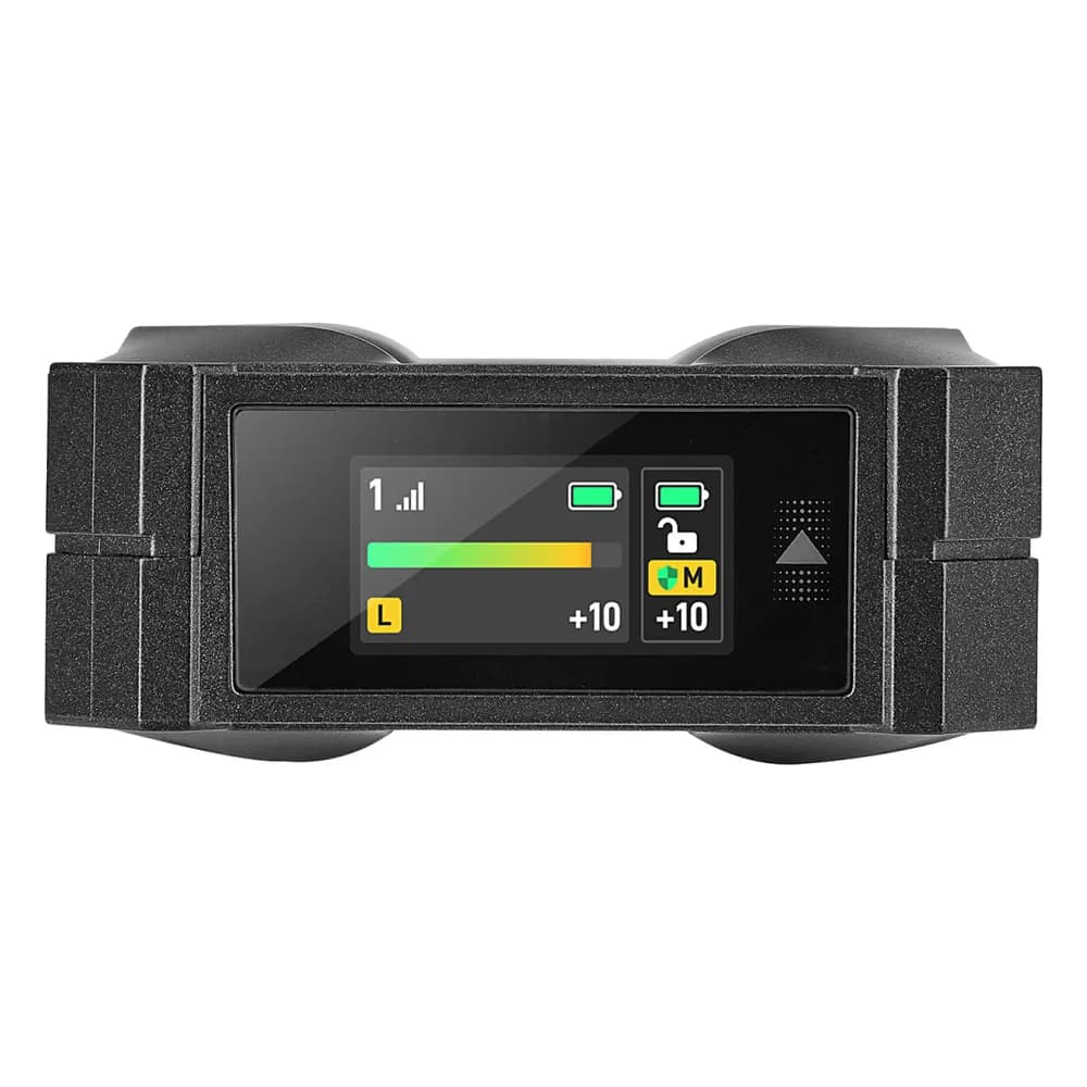 Saramonic BlinkMe B2 – Micrófono Inalámbrico para Video con Pantalla Táctil y Grabación Interna (3,5 mm y USB-C)