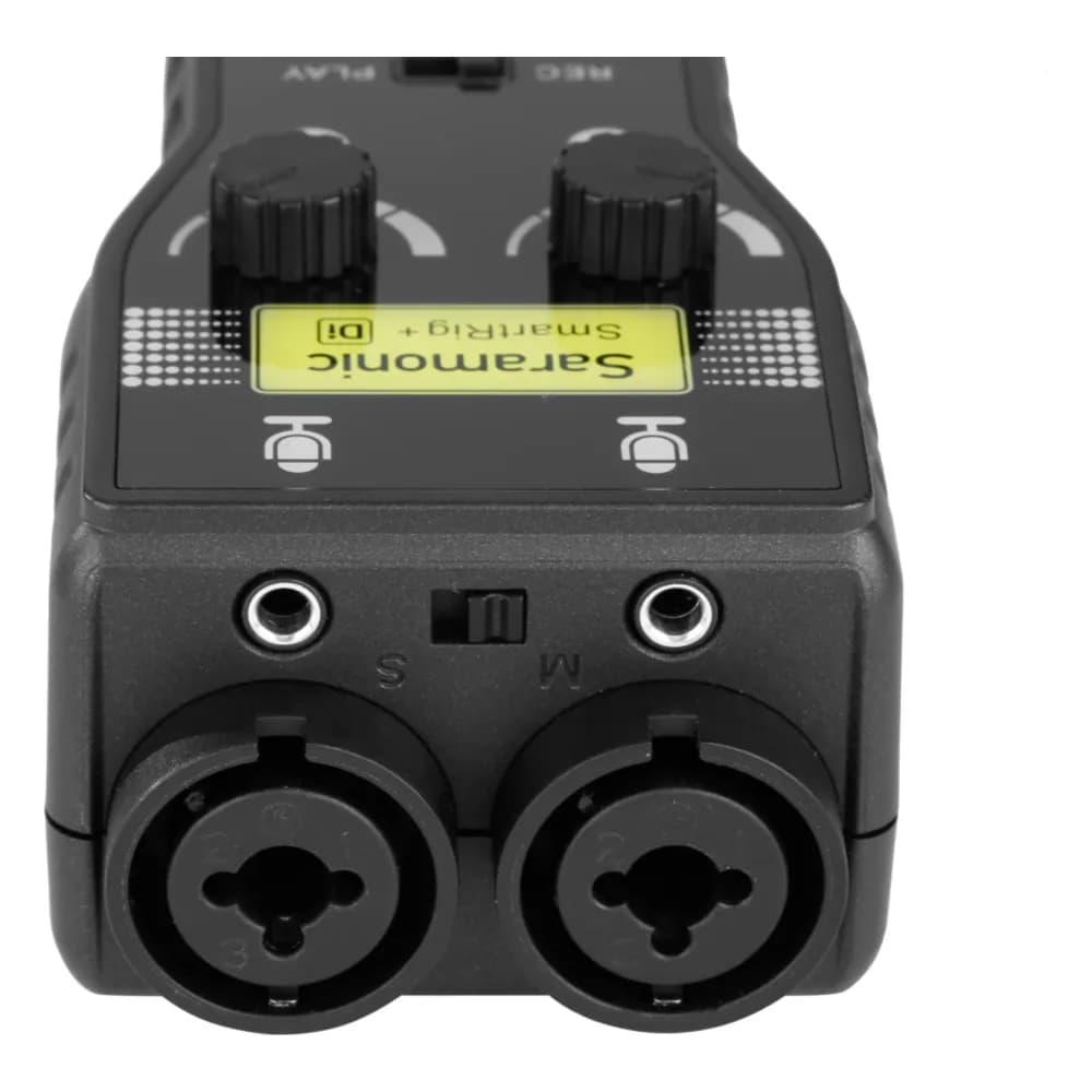 Saramonic SmartRig+ Di – Interfaz de Audio de 2 Canales para iPhone y iPad con Lightning (XLR, 6,35 mm y 3,5 mm)