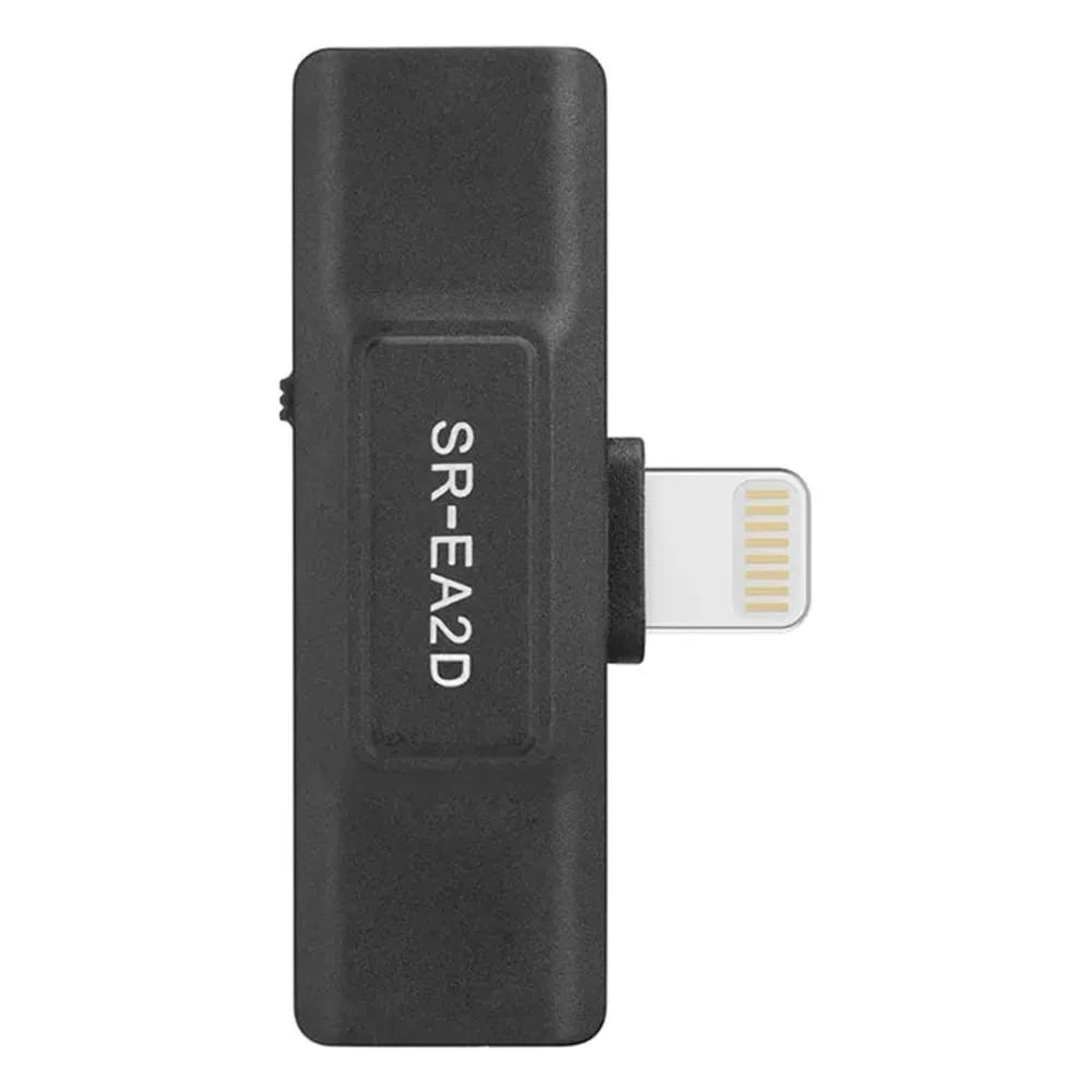 Saramonic SR-EA2D – Adaptador de Micrófono 3,5 mm a Lightning para iPhone y iPad, con Salida de Audífonos - Variante en LEMM