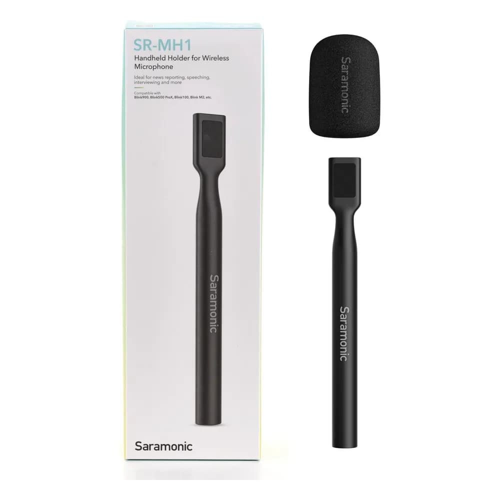 Saramonic SR-MH1 – Mango de Mano para Transmisores Inalámbricos de Clip (Entrevistas y Reportajes)