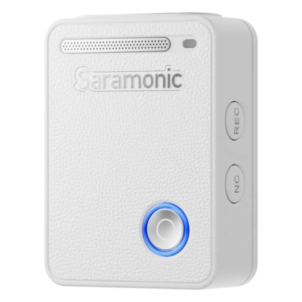 Saramonic Ultra 02 Blanco – Micrófono Inalámbrico Doble con Grabación Interna 32-bit para Cámara y Celular