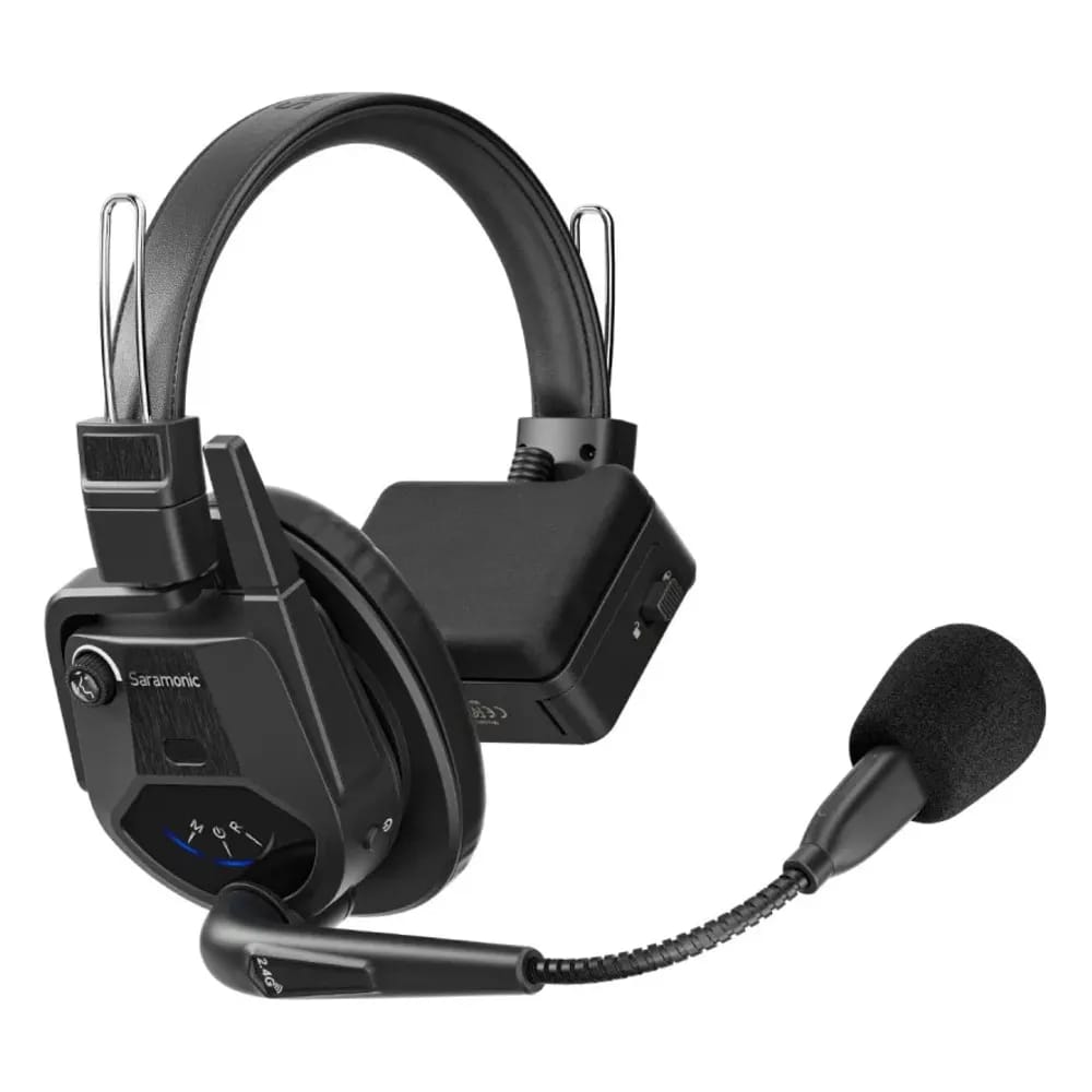 Saramonic WiTalk9 SE Headset – Headset Single-Ear Master o Remoto para Intercom WiTalk9 SE 2,4 GHz - Variante - Vista alterna