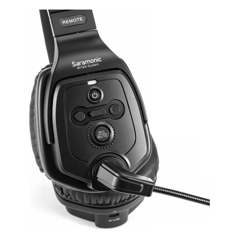 Saramonic WiTalk DRH – Headset Remoto Inalámbrico Dual-Ear para Intercom WiTalk 1ª Gen