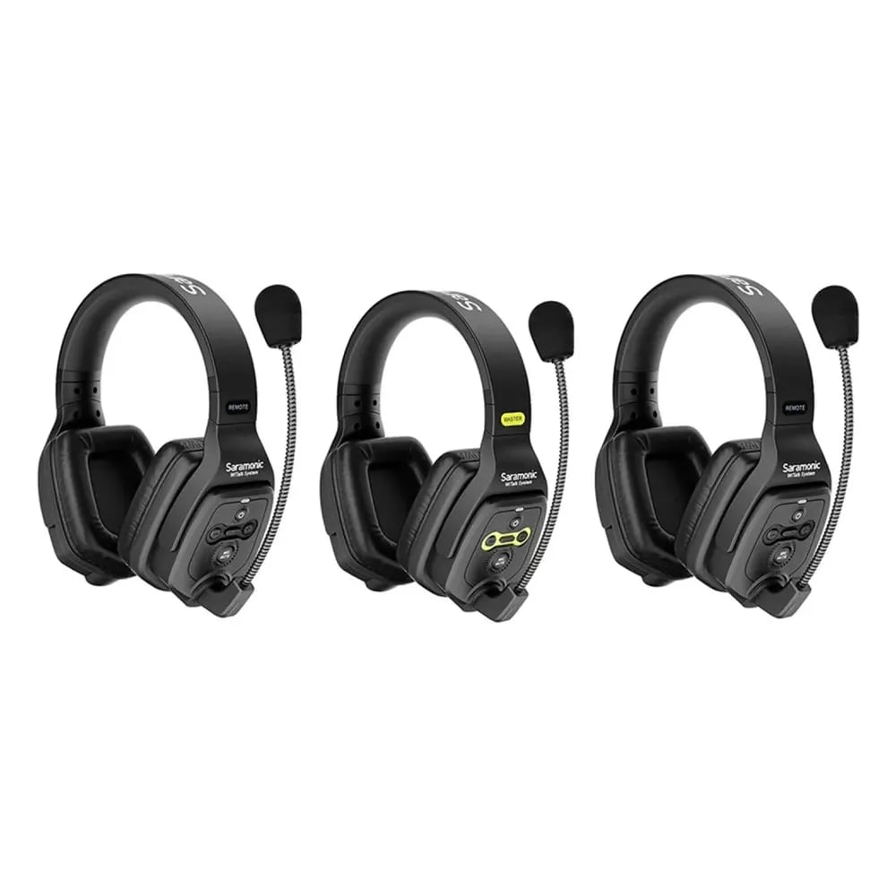 Saramonic WiTalk WT3D (1ª Gen) – Intercomunicador Inalámbrico 3 Personas Dual-Ear 1,9 GHz - Variante en LEMM DJ Store