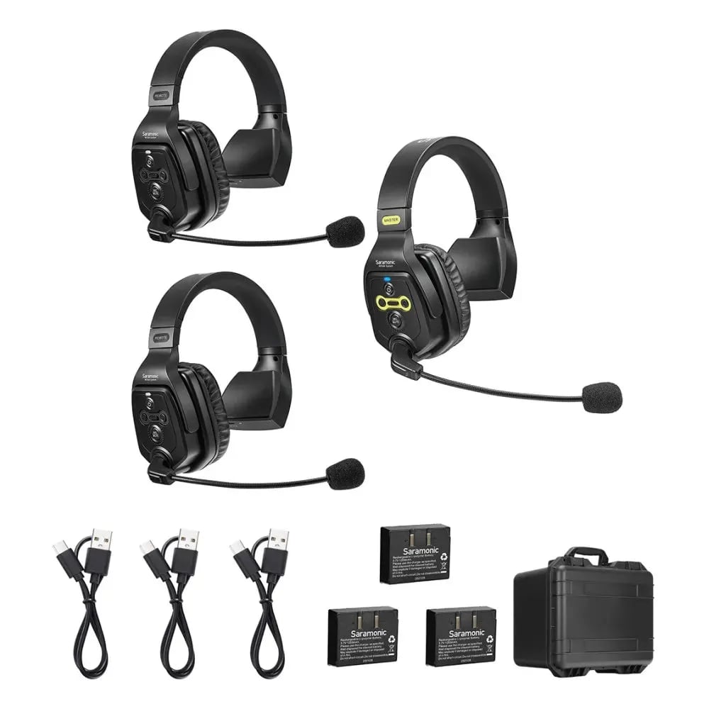 Saramonic WiTalk WT3S (1ª Gen) – Intercomunicador Inalámbrico 3 Personas Single-Ear 1,9 GHz - Variante en LEMM DJ Store
