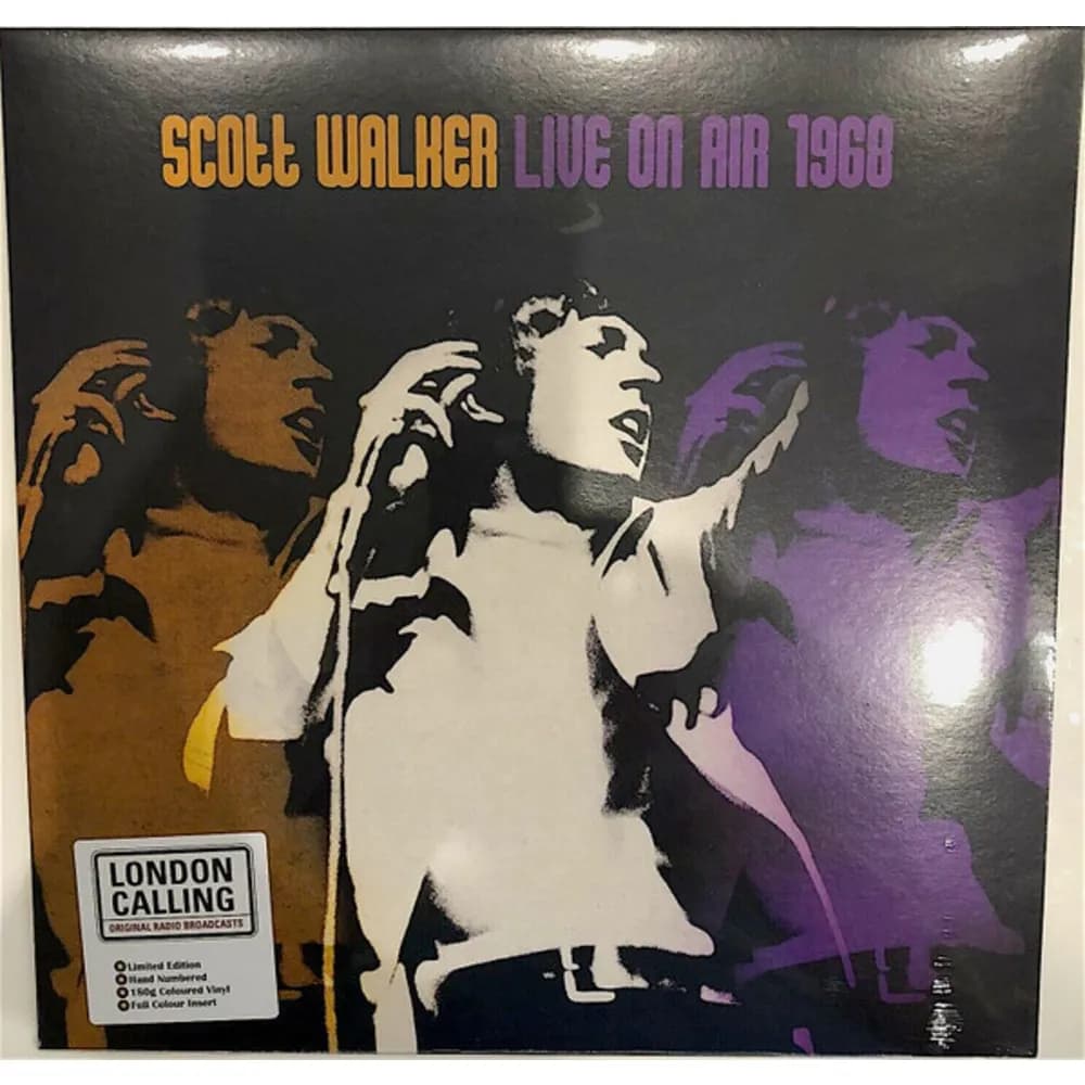 Scott Walker - Live On Air 1968 (Vinilo LP nuevo)
