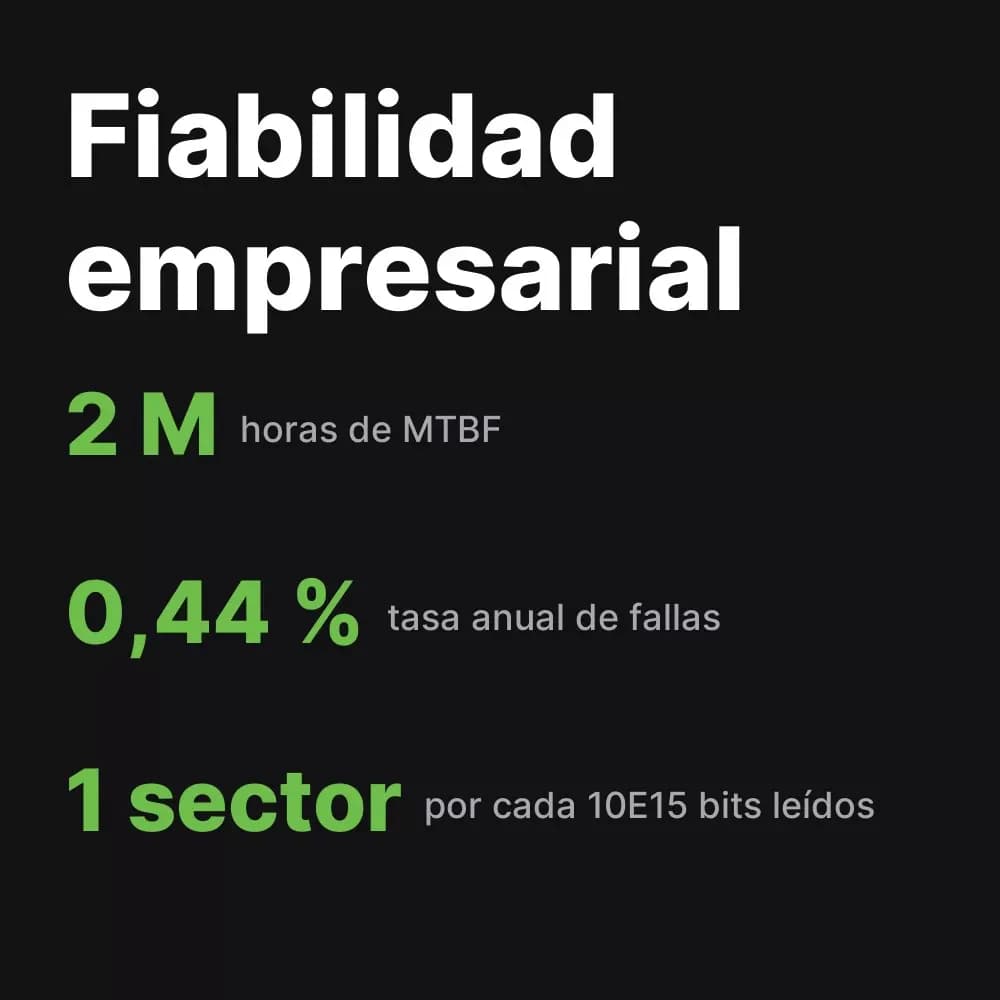 Seagate Exos 7E10 8 TB – disco duro SATA empresarial