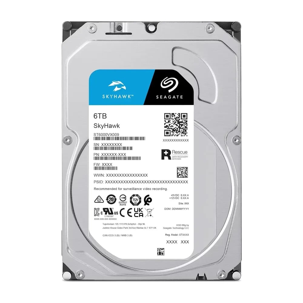 Seagate SkyHawk 6 TB – Disco duro para videovigilancia - 6 TB en LEMM DJ Store