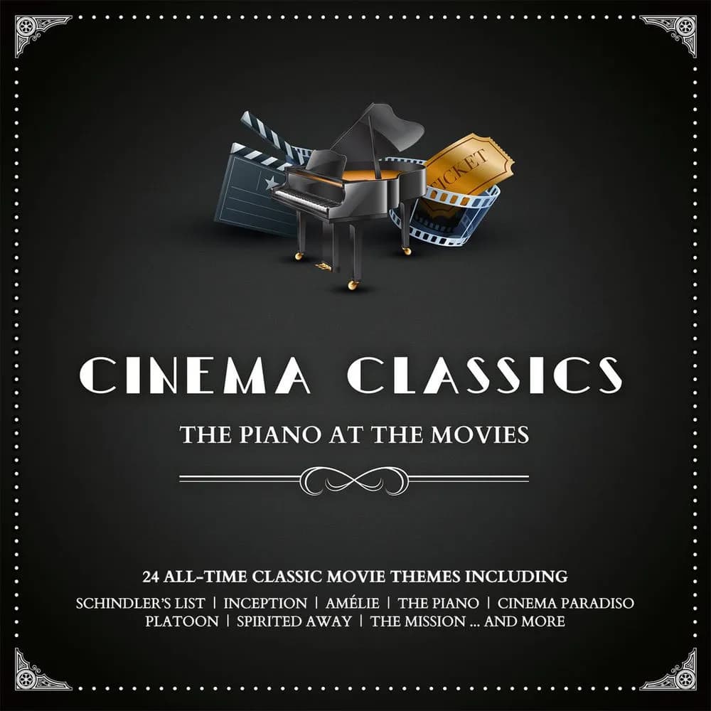 See Siang Wong, Chih-Wei Hu - Cinema Classics: The Piano At The Movies (CD Doble 2CD nuevo)