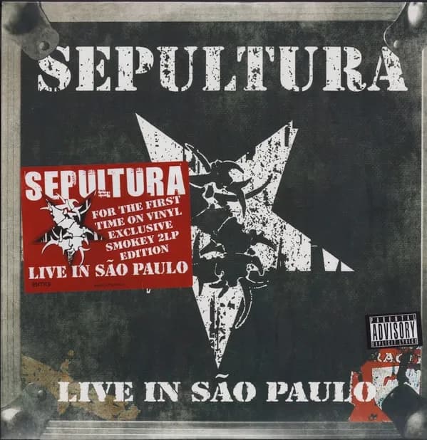 Sepultura - Live In São Paulo (Vinilo Doble 2LP nuevo)