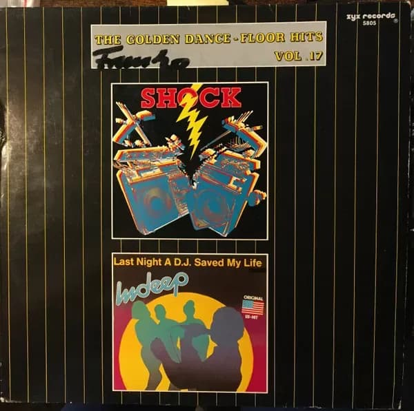 Shock, Indeep - The Golden Dance-Floor Hits Vol. 17 (Vinilo usado VG+)