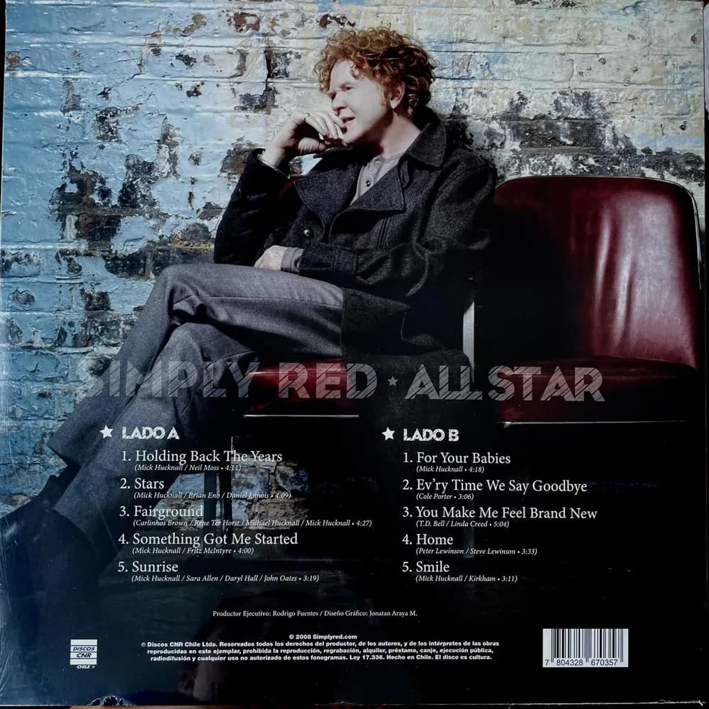 Simply Red - All Star (Vinilo LP nuevo)