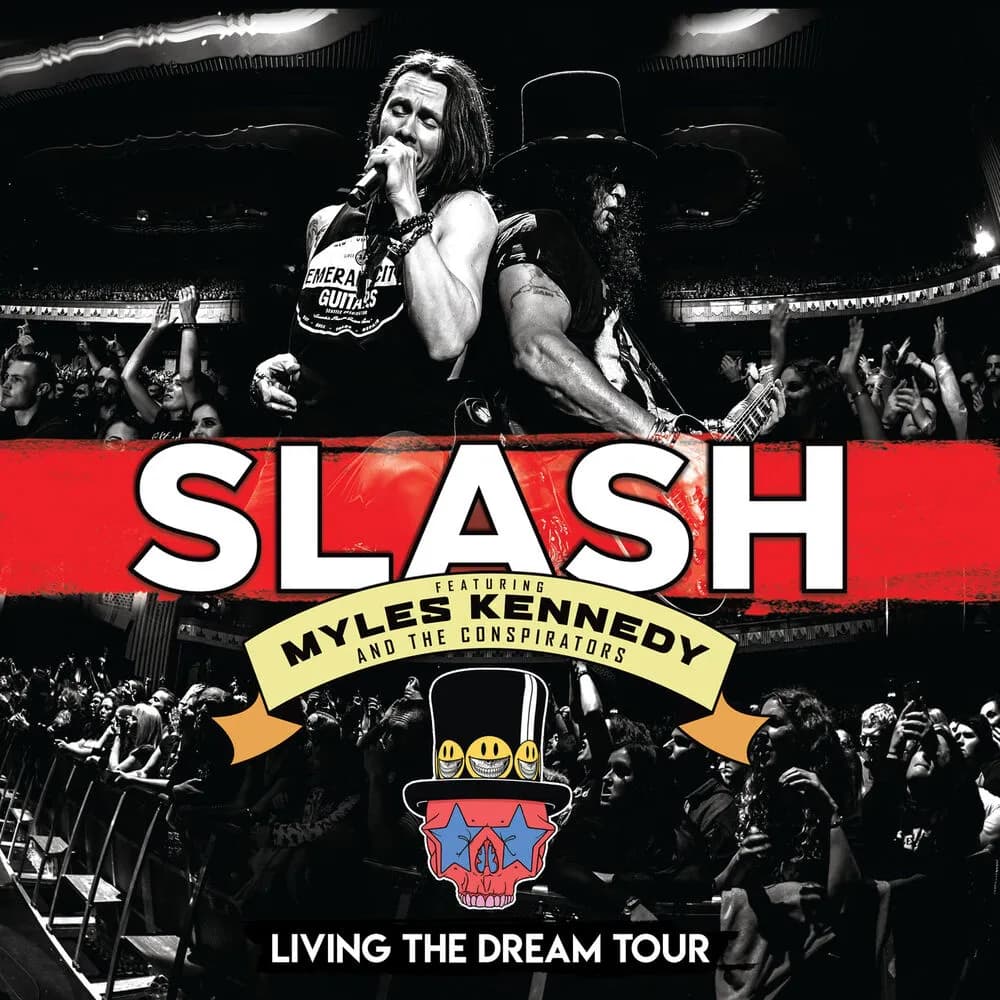 Slash & Myles Kennedy & The Conspirators - Living The Dream Tour (Vinilo Triple 3LP nuevo)