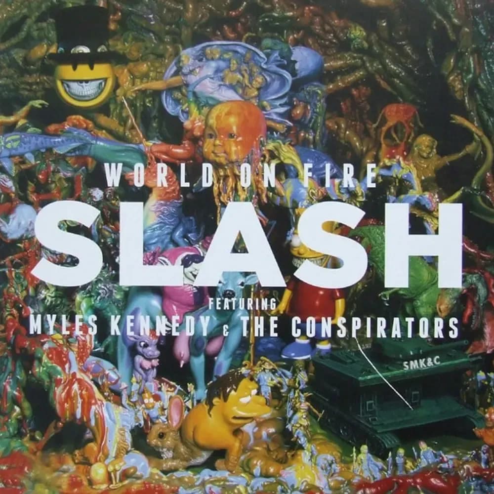 Slash & Myles Kennedy & The Conspirators - World On Fire (Vinilo Doble 2LP nuevo)