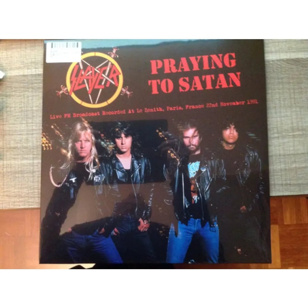 Slayer - Praying To Satan (Live FM Broadcast Recorded At Le Zenith, Paris, France 22nd November 1991) (Vinilo LP Color Rosado