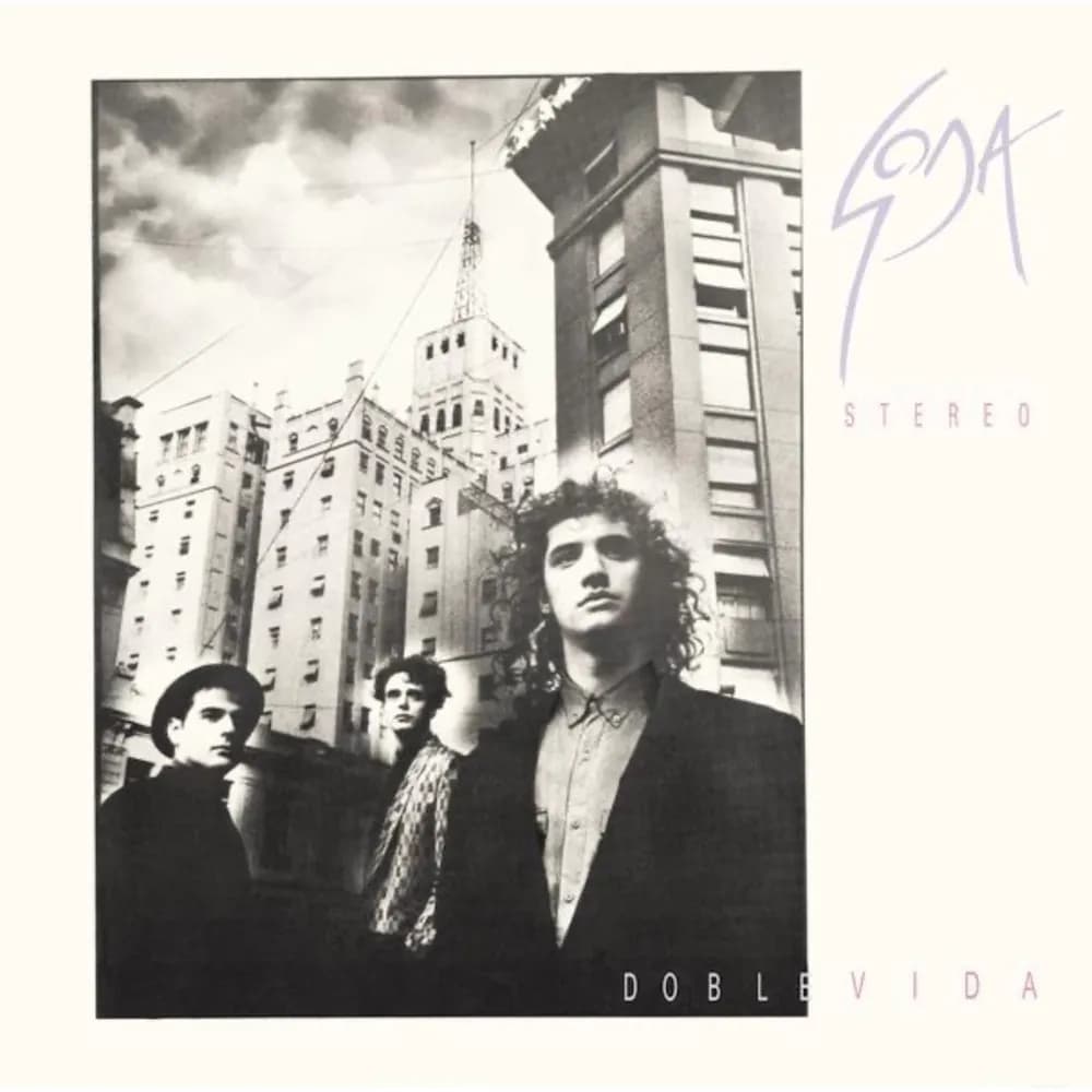 Soda Stereo - Doble Vida (Vinilo LP Color Transparente Transparent nuevo)