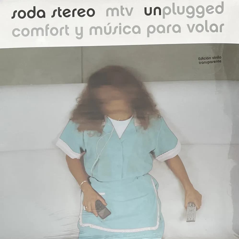 Soda Stereo - MTV Unplugged: Comfort Y Música Para Volar (Vinilo Doble 2LP Color Transparente nuevo)