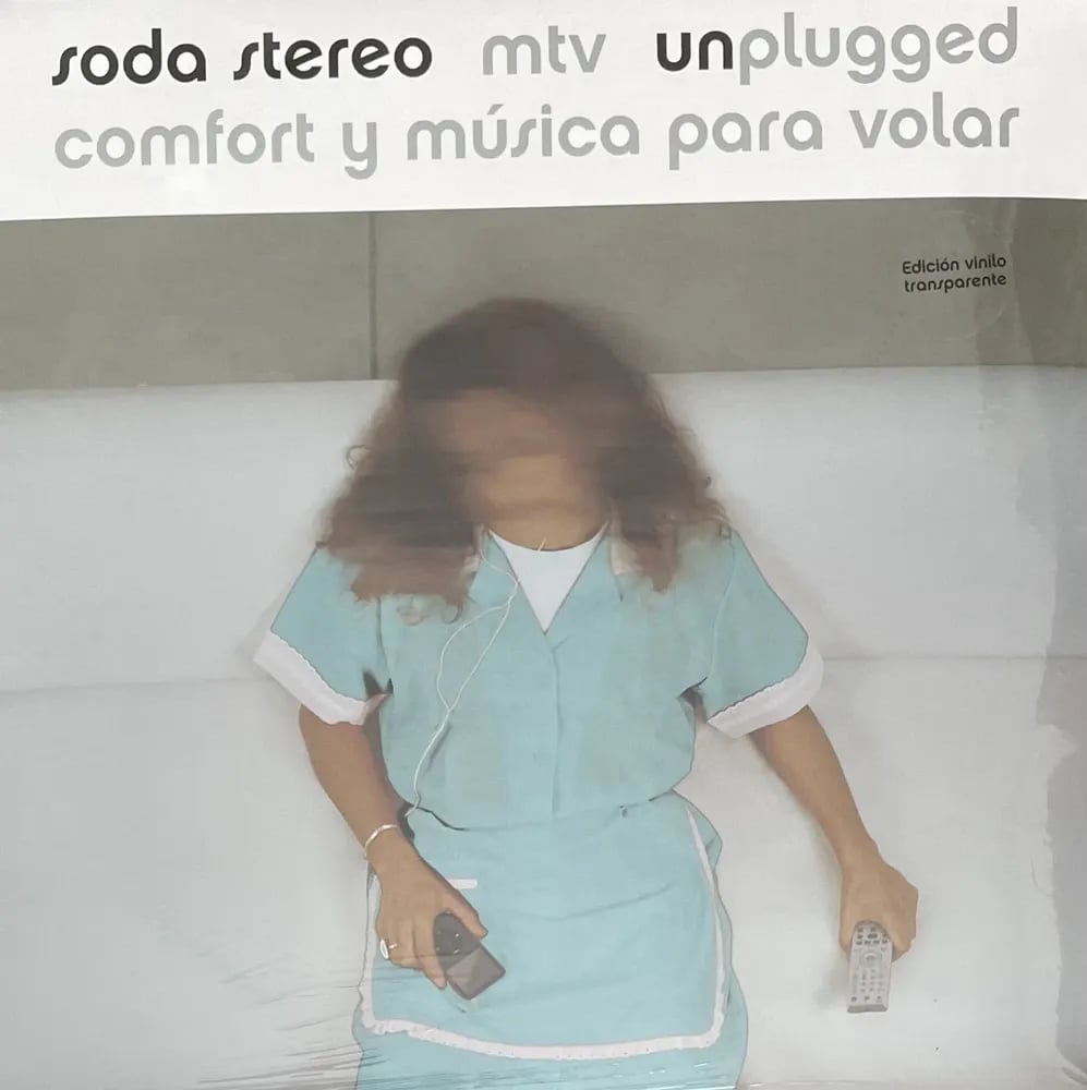 Soda Stereo - MTV Unplugged: Comfort Y Música Para Volar (Vinilo Doble 2LP Color Transparente nuevo) - Variante en LEMM DJ St