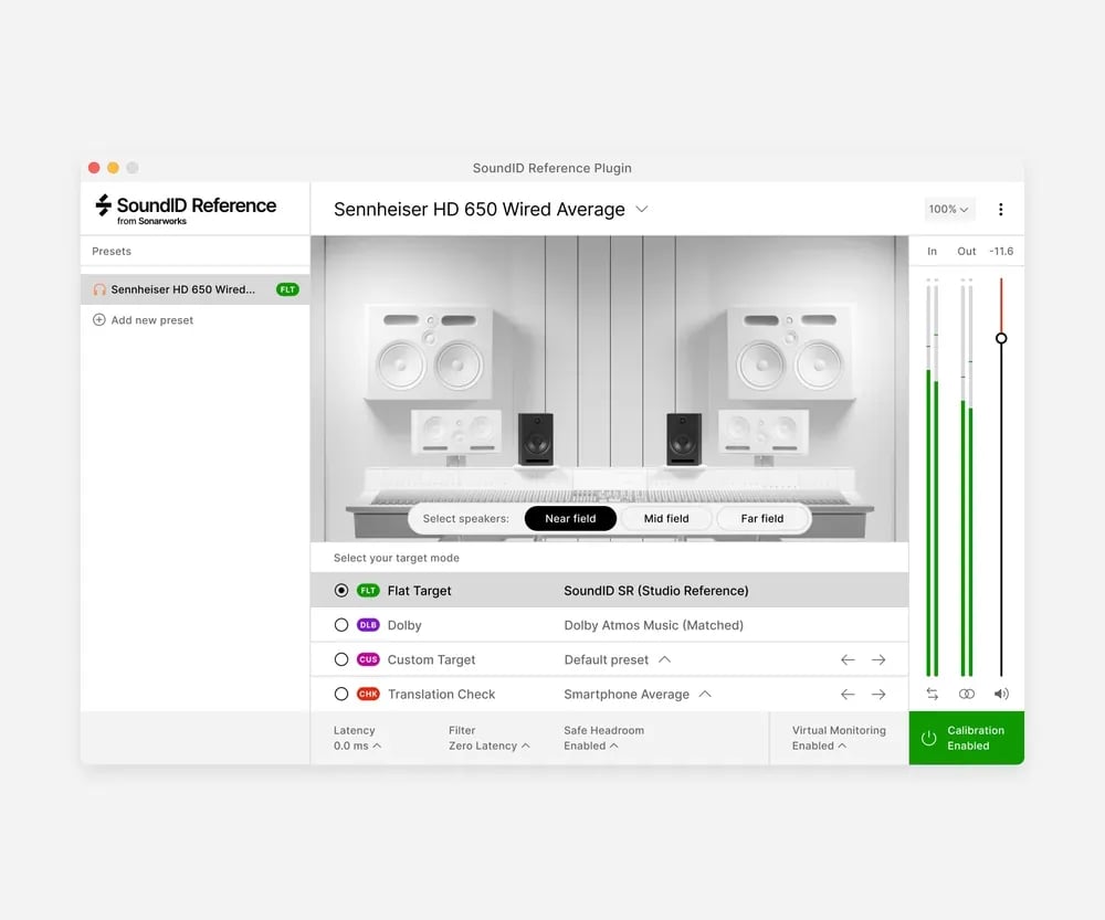 Sonarworks SoundID Reference Virtual Monitoring – Monitoreo Virtual en Audífonos (Descarga Digital) - Variante en LEMM DJ Sto