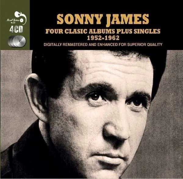 Sonny James - Four Classic Albums Plus Singles 1952-1962 (CD Cuádruple 4CD nuevo)