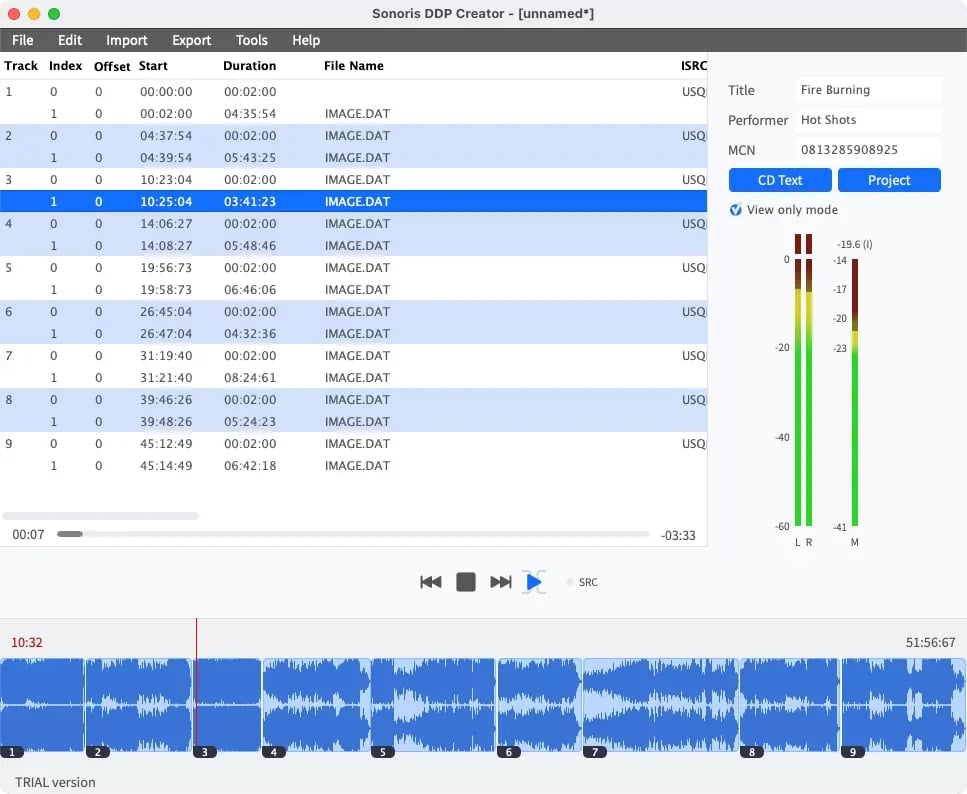 Sonoris DDP Creator Pro – Autoría DDP con Mastering para Vinilo y Loudness (Descarga Digital) - Variante en LEMM DJ Store