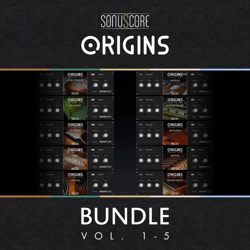 SonuScore Origins Bundle 1 Vol.1-5 – Cinco volumenes Origins en un paquete (Descarga Digital) - Variante en LEMM DJ Store