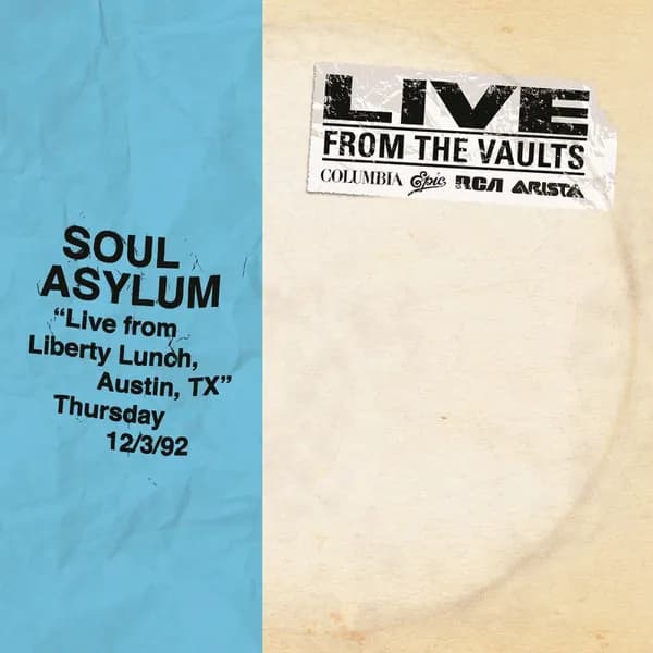 Soul Asylum - Live From Liberty Lunch, Austin, TX Thursday 12/3/92 (Vinilo Doble 2LP nuevo)