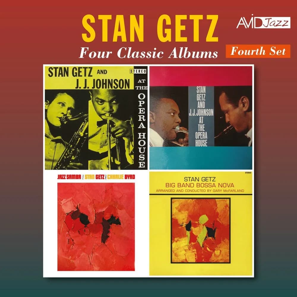 Stan Getz - Four Classic Albums (Fourth Set) (CD Doble 2CD nuevo)
