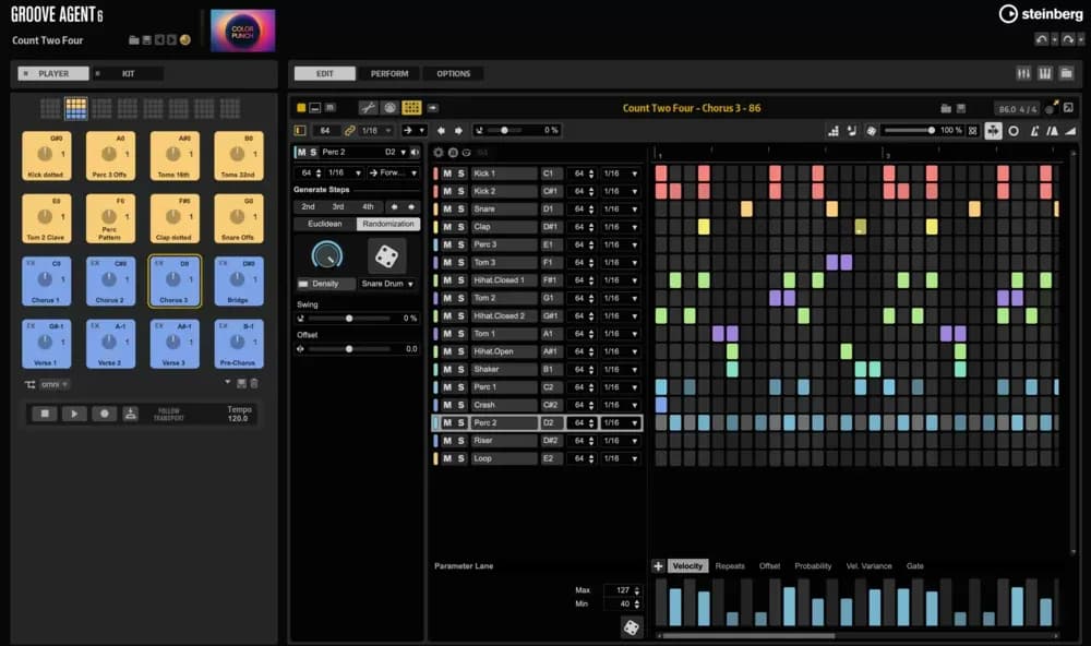 Steinberg Groove Agent 6 – Batería Virtual y Creación de Beats (Descarga Digital)