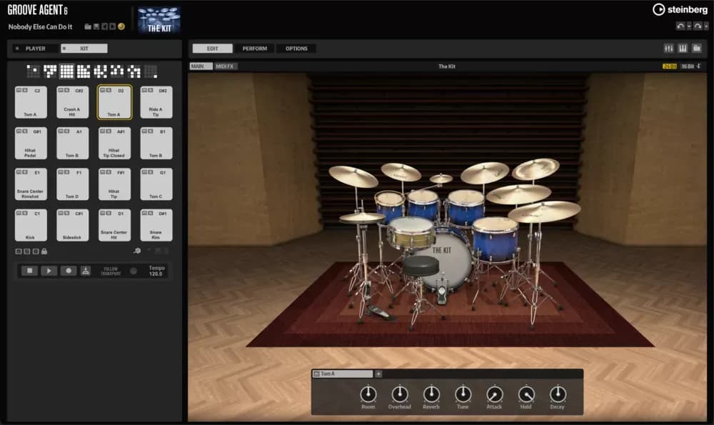 Steinberg Groove Agent 6 – Batería Virtual y Creación de Beats (Descarga Digital)