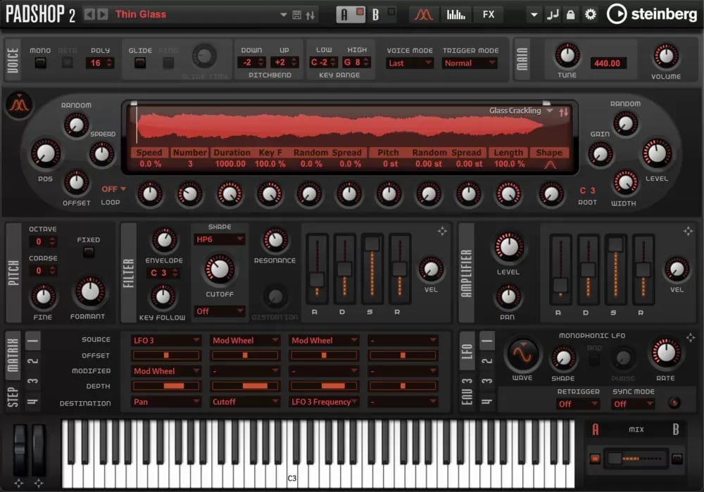 Steinberg Padshop 2 – Sintetizador Granular (Descarga Digital) - Variante en LEMM DJ Store