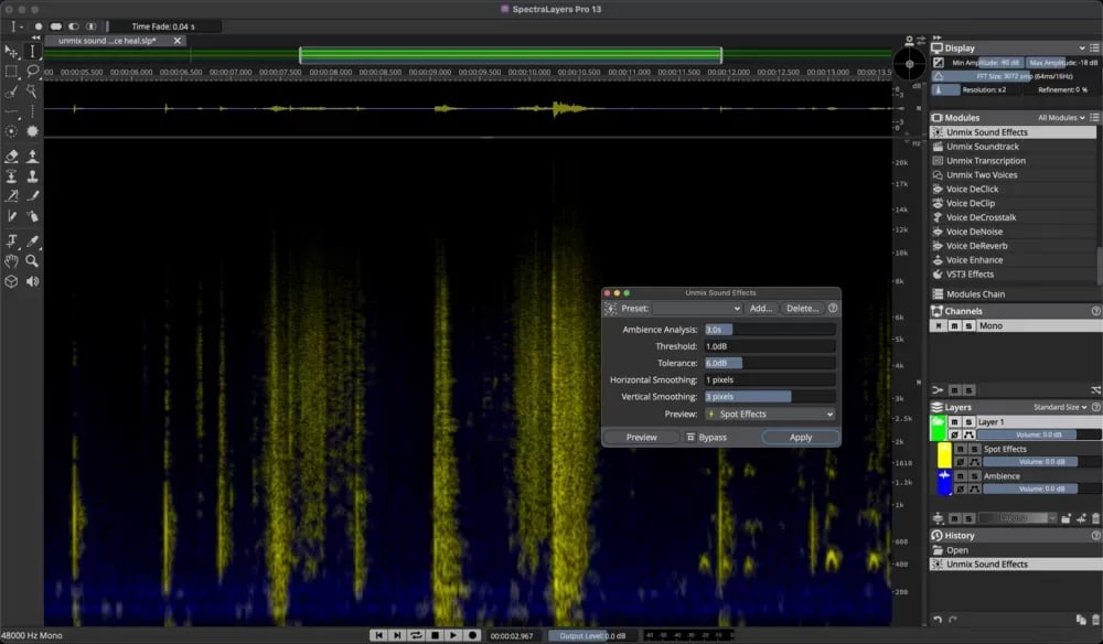 Steinberg SpectraLayers Pro 13 – Editor de Audio Espectral · Licencia 1 año (Descarga Digital) - Variante en LEMM DJ Store