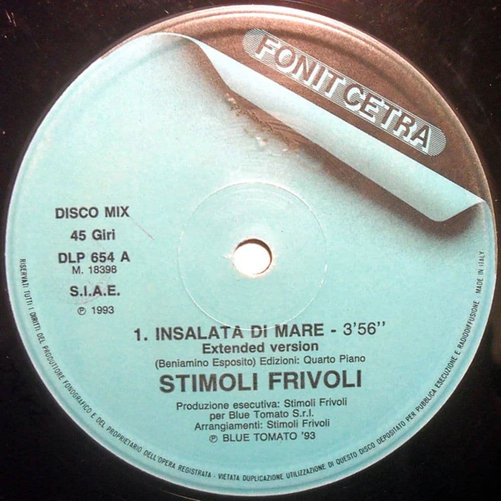 Stimoli Frivoli – Insalata Di Mare (Vinilo usado VG+)