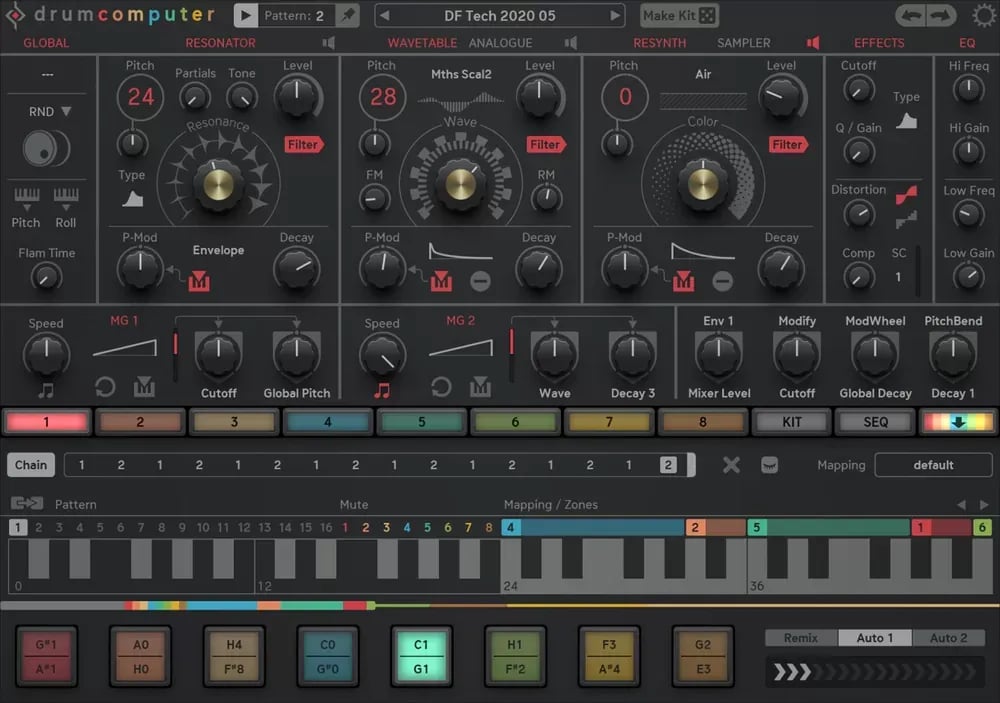 Sugar Bytes DrumComputer – Sintetizador de Batería (Descarga Digital) - Variante en LEMM DJ Store