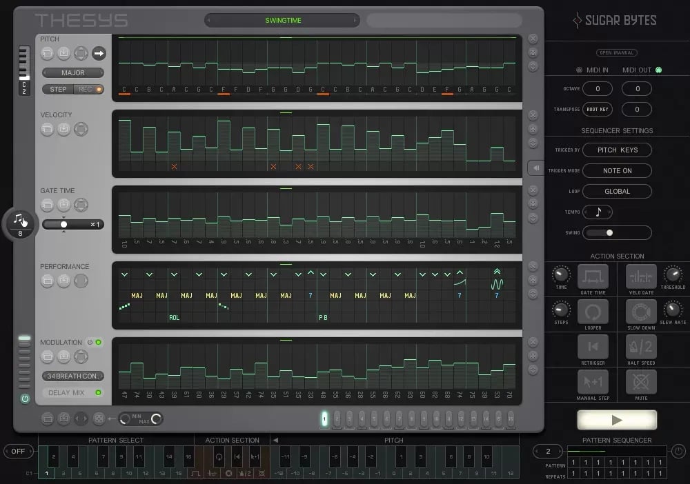 Sugar Bytes Thesys – Secuenciador MIDI (Descarga Digital) - Variante en LEMM DJ Store