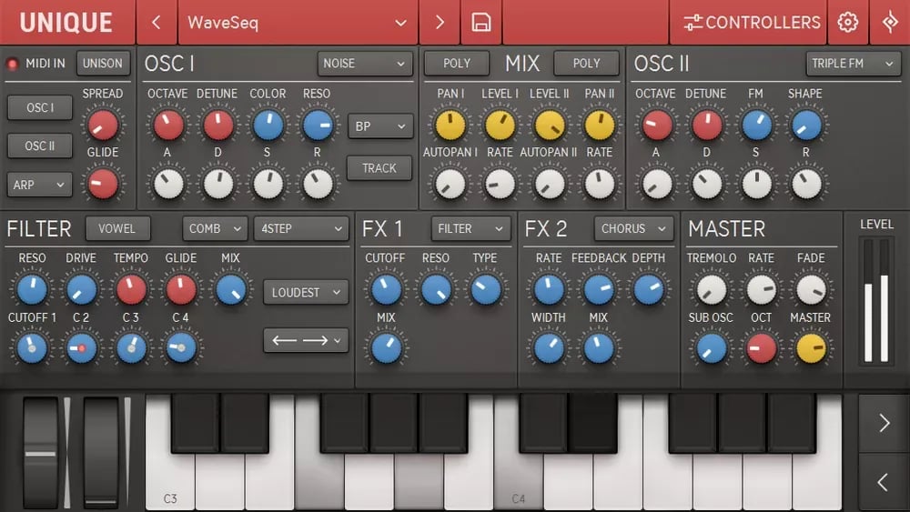 Sugar Bytes Unique – Sintetizador Analógico (Descarga Digital) - Variante en LEMM DJ Store