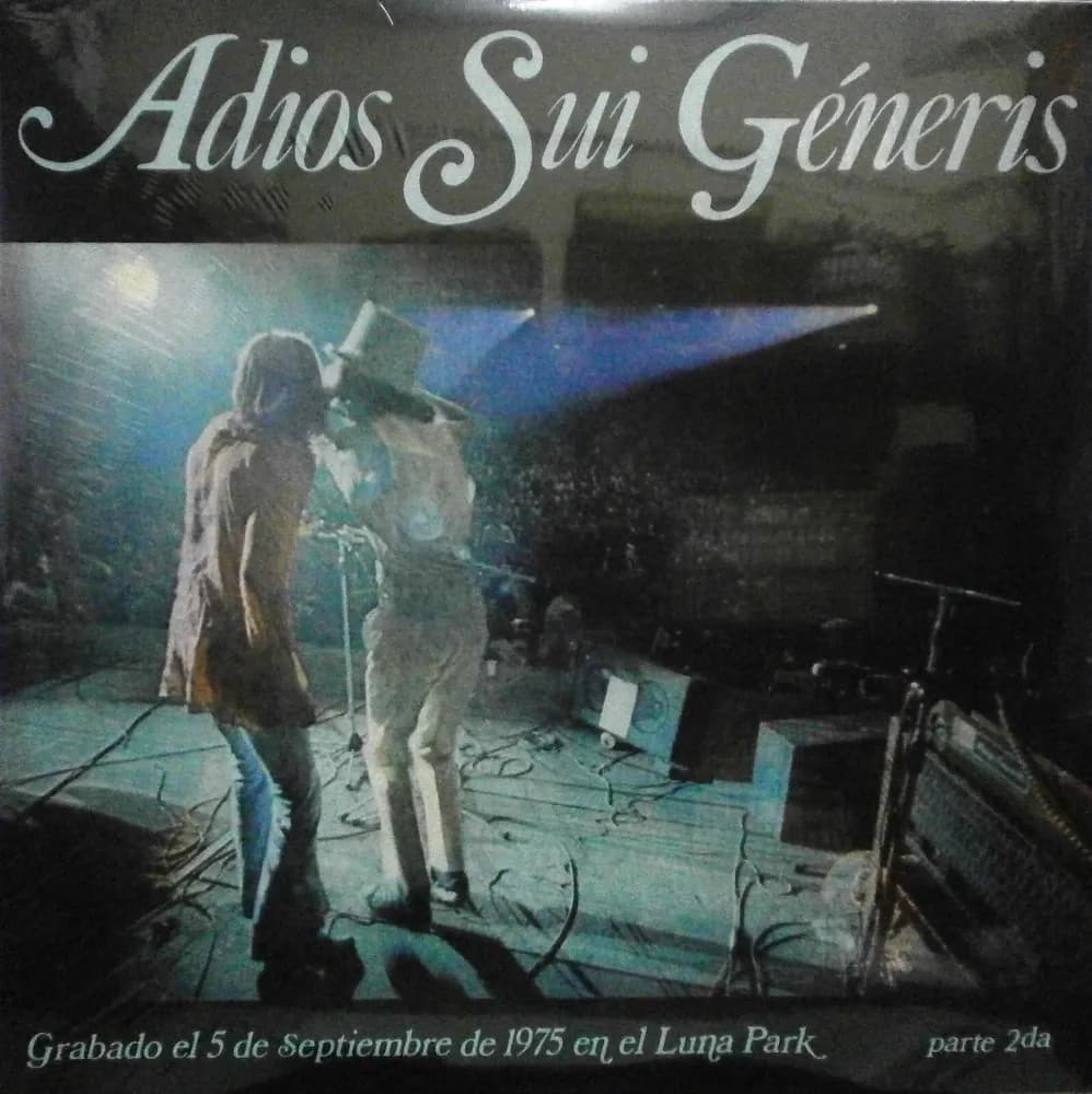 Sui Generis - Adios Sui Géneris, Parte 2da (Vinilo LP nuevo)