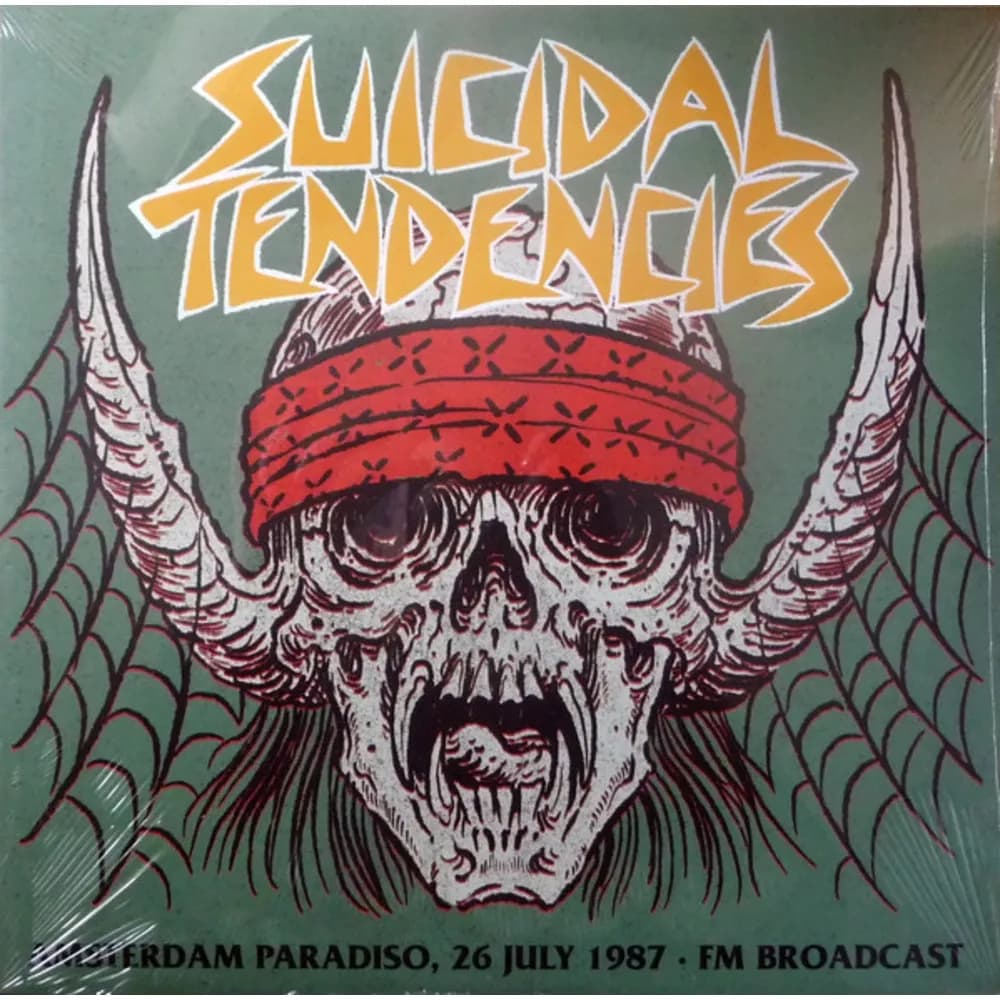 Suicidal Tendencies - Amsterdam Paradiso, 26 July 1987 - Fm Broadcast (Vinilo LP Color Blanco nuevo)
