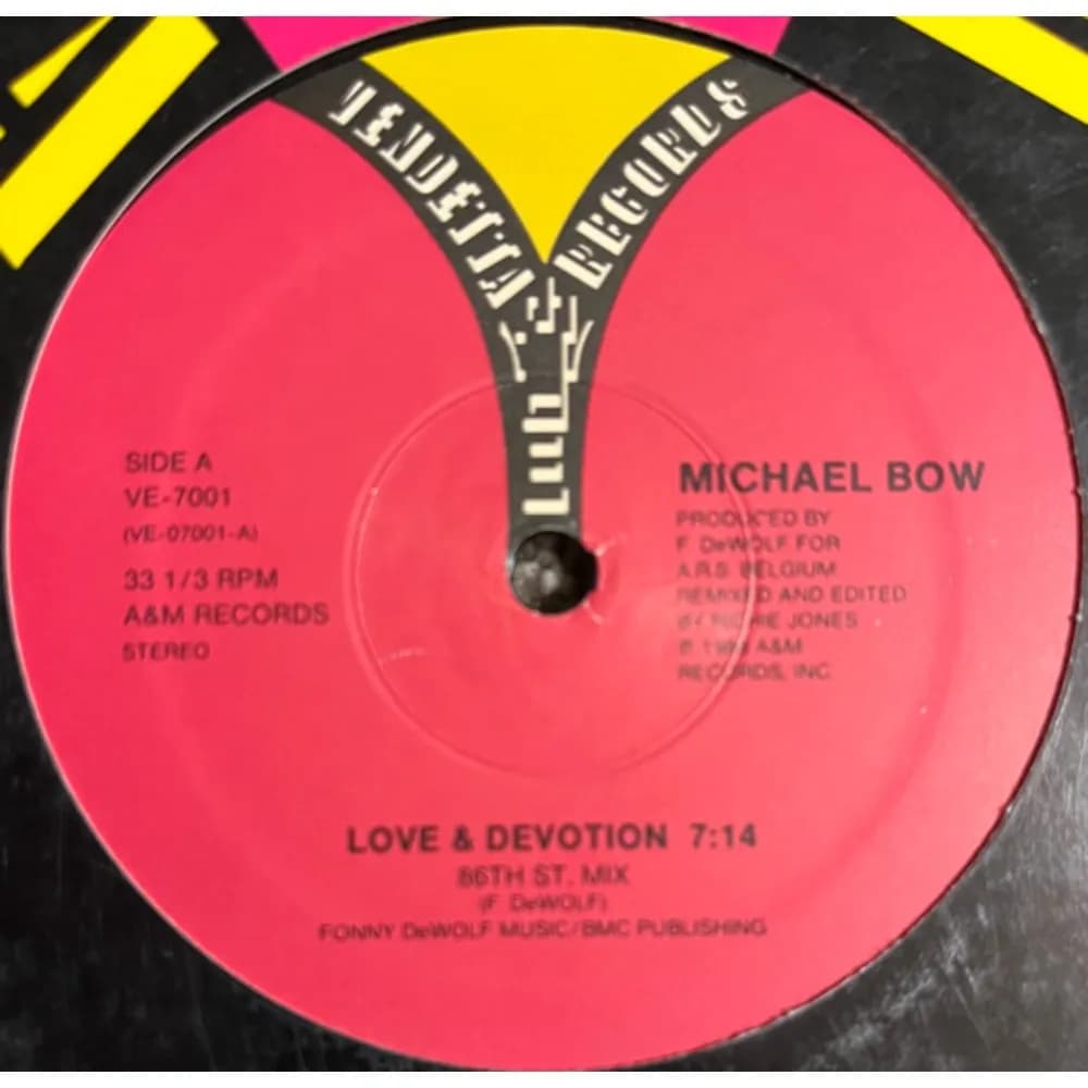 Michael Bow - Love & Devotion (Vinilo 12" usado VG+)