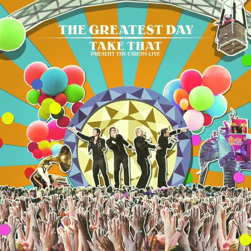 Take That - The Greatest Day - Take That Present The Circus Live (CD Doble 2CD nuevo)