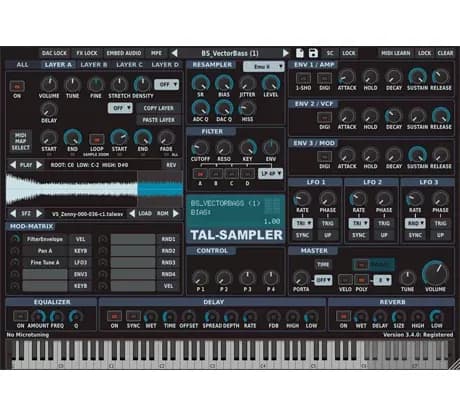 TAL Sampler – Sampler / Instrumento Virtual (Descarga Digital)