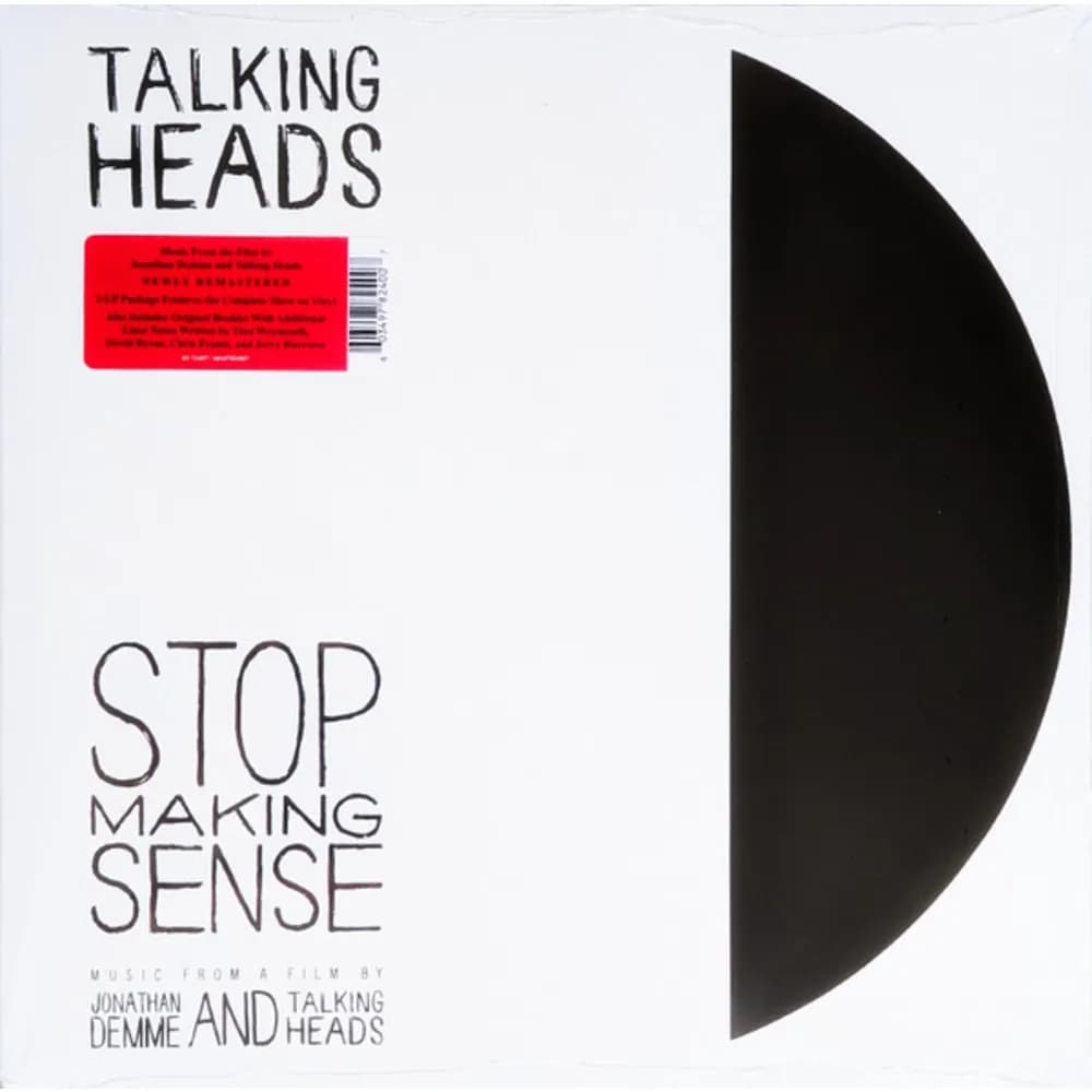 Talking Heads - Stop Making Sense (Music From A Film By Jonathan Demme And Talking Heads) (Vinilo Doble 2LP nuevo)