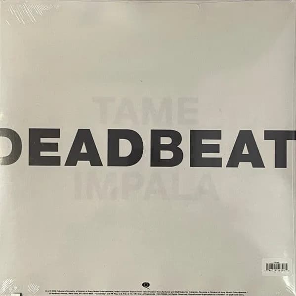 Tame Impala - Deadbeat (Vinilo Doble 2LP nuevo)