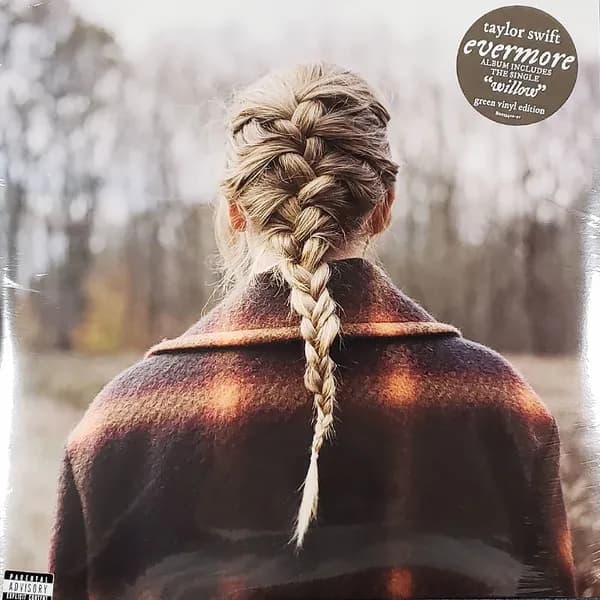 Taylor Swift - Evermore (Vinilo Doble 2LP Color Verde nuevo)