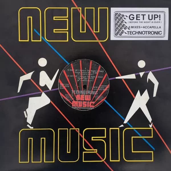 Technotronic - Get Up (Before The Night Is Over) (Vinilo usado VG+)