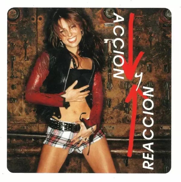 Thalía – Acción Y Reacción (CD single carton usado VG+) - Variante en LEMM DJ Store