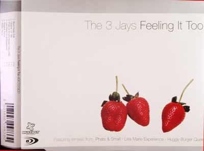 The 3 Jays – Feeling It Too (CD Maxi Single) usado (VG+) maleta 2